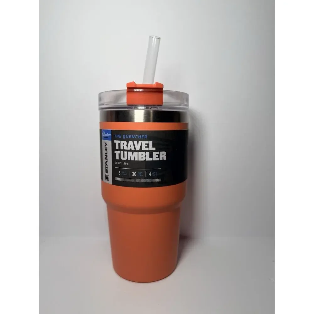 Stanley Limited Edition OG GRAPEFRUIT 40oz + 20oz Quencher Tumbler Set BNWT